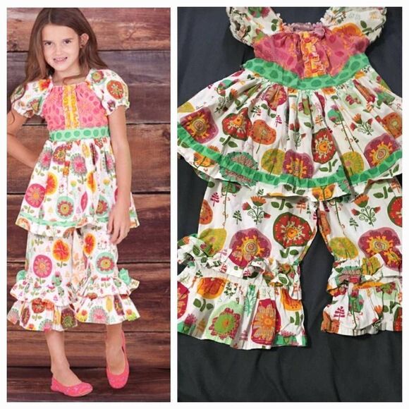 Jelly The Pug White Fiorito Kassi Set Size 4T - Picture 1 of 12